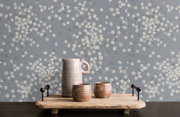 Обои Euro Decor Герда, винил на флизелиновой основе, 1,06*10,05м, Синий мотив в Сочи и Адлере