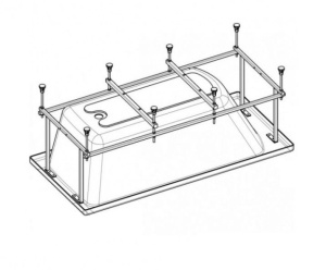 Монтажный комплект для акриловых ванн Roca ELBA 150х75 в Сочи и Адлере