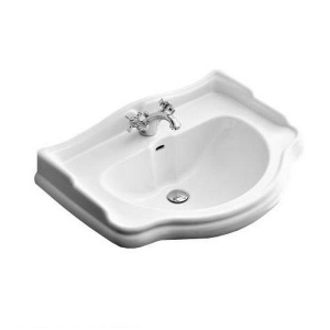 KERASAN Retro 69, раковина 69*52см. с 1 отв., цвет белый KERASAN Retro 69, раковина 69*52см. с 1 отв., цвет белый