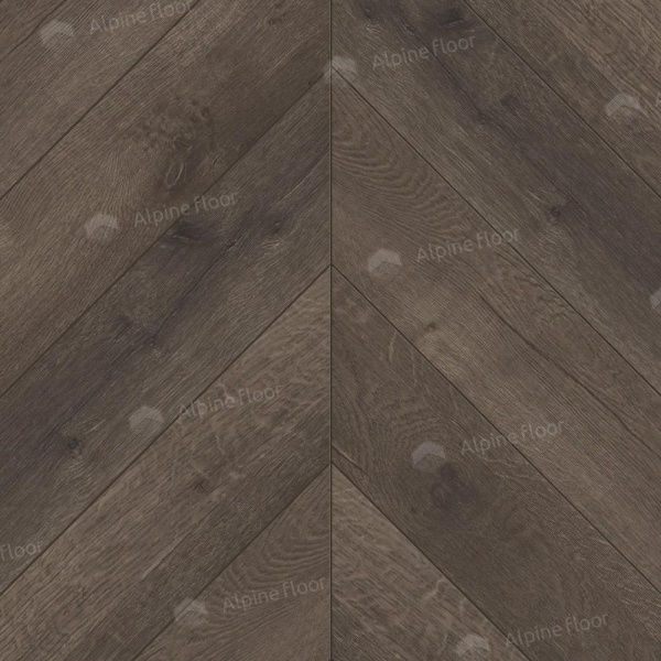 Alpine Floor LVT Дуб Антарес Chevron 555×127×2,5 мм (1.974м2), 28шт (14А+14B) в Сочи и Адлере
