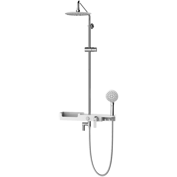 Смеситель Lemark Tropic LM7007C для ванны с верхней душ. лейкой "Тропический дождь" Смеситель Lemark Tropic LM7007C для ванны с верхней душ. лейкой "Тропический дождь"