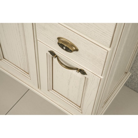 ЖЕРОНА 105 тумба-умывальник белое золото БЕЗ раковины в Сочи и Адлере