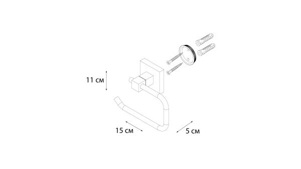FX-11110A Metra Бумагодержатель без крышки в Сочи и Адлере