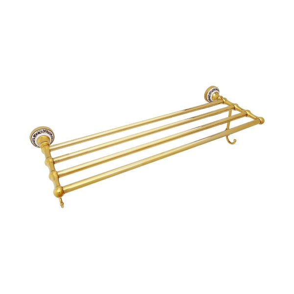 Полка Fixsen Bogema gold FX-78515G для полотенец в Сочи и Адлере Полка Fixsen Bogema gold FX-78515G для полотенец в Сочи и Адлере