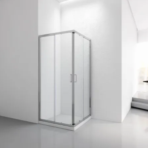 Душевое ограждениe 90*90*195 хром,6мм в Сочи и Адлере