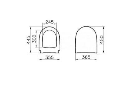 Sento Rim-ex подвесной безободковый унитаз (сиденье 130-003-009 приобретается дополнительно) в Сочи и Адлере