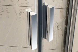 Душевой уголок Blix XP2CP4 -90 R 500 блестящий + Транспарент в Сочи и Адлере