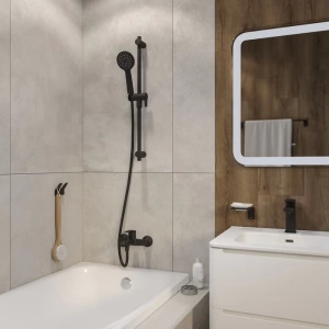 Шланг для душа, черный матовый, силиконовый, 1,5м, Optima Home, IDDIS, OPH15BLi19 в Сочи и Адлере Шланг для душа, черный матовый, силиконовый, 1,5м, Optima Home, IDDIS, OPH15BLi19 в Сочи и Адлере