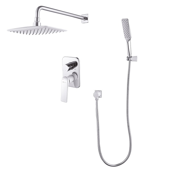 Смеситель Lemark Allegro LM5929CW для душа встраиваемый с дополнительной 1-функциональной лейкой, хром Смеситель Lemark Allegro LM5929CW для душа встраиваемый с дополнительной 1-функциональной лейкой, хром