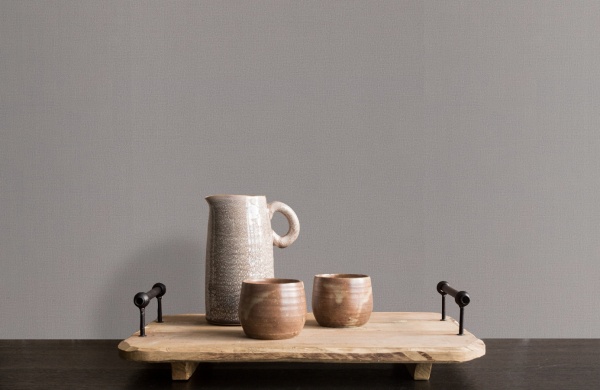 Обои Euro Decor Герда, винил на флизелиновой основе, 1,06*10,05м, Серый однотон в Сочи и Адлере