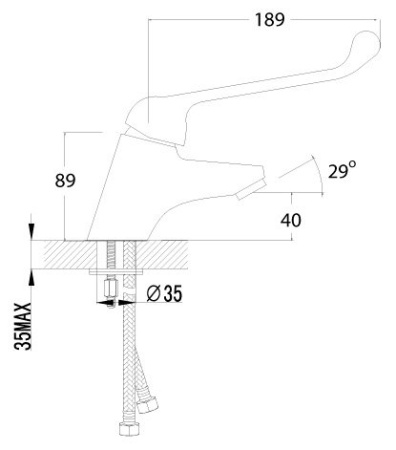 Смеситель для медицинских учреждений в Сочи и Адлере