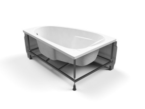 JOANNA 140*90 NEW Ванна асимметр, левая, ультра белый, без панели, без каркаса в Сочи и Адлере JOANNA 140*90 NEW Ванна асимметр, левая, ультра белый, без панели, без каркаса в Сочи и Адлере