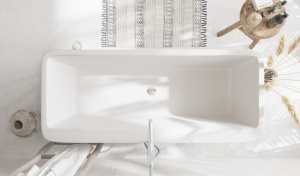 BRISE (Бриз) Ванна акриловая пристенная 1700*800*580, слив-перелив хром, белый в Сочи и Адлере BRISE (Бриз) Ванна акриловая пристенная 1700*800*580, слив-перелив хром, белый в Сочи и Адлере