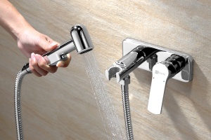 Гигиенический душ со смесителем Lemark Plus Grace LM1519C Хром в Сочи и Адлере Гигиенический душ со смесителем Lemark Plus Grace LM1519C Хром в Сочи и Адлере