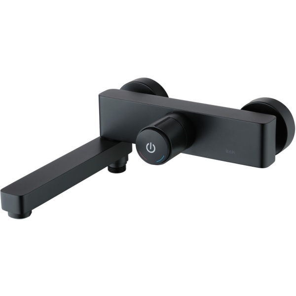 Смеситель для ванны с управлением Push Control, черный матовый, Slide, IDDIS, SLIBLBTi02WA Смеситель для ванны с управлением Push Control, черный матовый, Slide, IDDIS, SLIBLBTi02WA