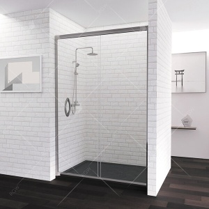 Душевая дверь 120*195 RGW PA-016 Хром/Прозрачное/6 мм