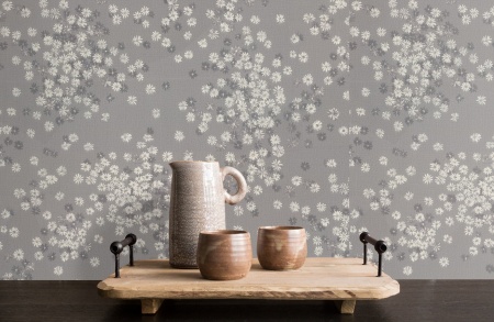 Обои Euro Decor Герда, винил на флизелиновой основе, 1,06*10,05м, Серый мотив в Сочи и Адлере