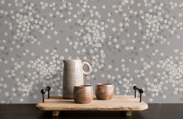 Обои Euro Decor Герда, винил на флизелиновой основе, 1,06*10,05м, Серый мотив в Сочи и Адлере