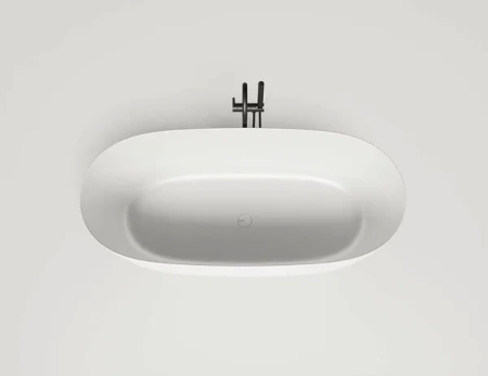 Ванна Salini SOFIA LIGHT 1650x750x600 без перелива, гофра, донный клапан в комплекте, S-Sense, глянцевый в Сочи и Адлере