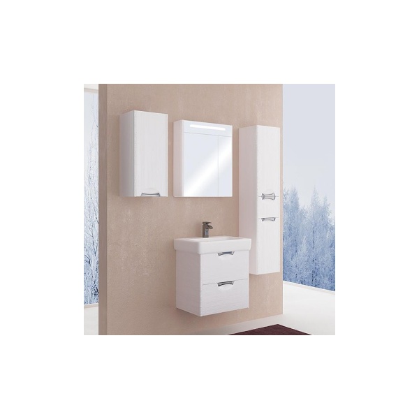 СИЛЬВА 60 Тумба-Умывальник (Дуб Полярный)(Раковина Нео 60) в Сочи и Адлере СИЛЬВА 60 Тумба-Умывальник (Дуб Полярный)(Раковина Нео 60) в Сочи и Адлере