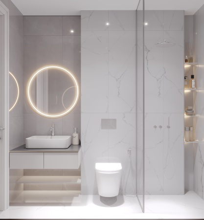 Керамогранит Atlantic White glossy 60*120 в Сочи и Адлере