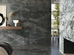 Керамогранит K951845LPR CityMarble Калакатта Блэк 7ЛПР R9 60*120 Керамогранит K951845LPR CityMarble Калакатта Блэк 7ЛПР R9 60*120