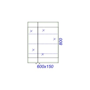 БРИГ 60 Шкаф-зеркало с двумя дверьми и внутренними стеклянными полочками дуб седой (Ш60хВ80хГ15,5)  в Сочи и Адлере БРИГ 60 Шкаф-зеркало с двумя дверьми и внутренними стеклянными полочками дуб седой (Ш60хВ80хГ15,5)  в Сочи и Адлере