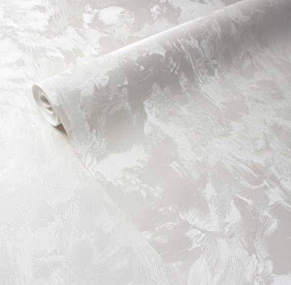 Обои Victoria Stenova Primadonna, винил на флизелиновой основе, 1.06*10.05м, серый/белый однотон в Сочи и Адлере