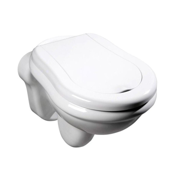 KERASAN Retro Унитаз подвесной 52*38см, цвет белый KERASAN Retro Унитаз подвесной 52*38см, цвет белый