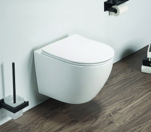 Унитаз подвесной Azario Gloria безободковый 48х37х36 (AZ-2003 ) в Сочи и Адлере