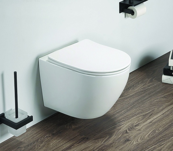 Унитаз подвесной Azario Gloria безободковый 48х37х36 (AZ-2003 ) в Сочи и Адлере