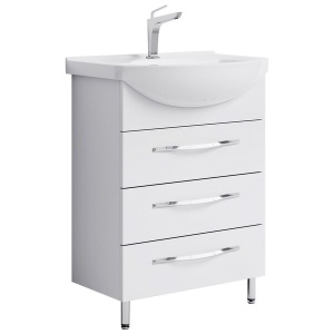 ИНФИНИТИ 60 Тумба подвесная с одним ящиком в белом глянцевом цвете с умывальником из литьевого мрамора ИНФИНИТИ 60 (Ш60хВ45хГ40) ИНФИНИТИ 60 Тумба подвесная с одним ящиком в белом глянцевом цвете с умывальником из литьевого мрамора ИНФИНИТИ 60 (Ш60хВ45хГ40)