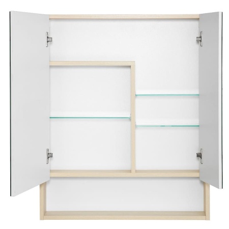 Сканди 70 зеркало-шкаф Белый/Дуб Верона в Сочи и Адлере