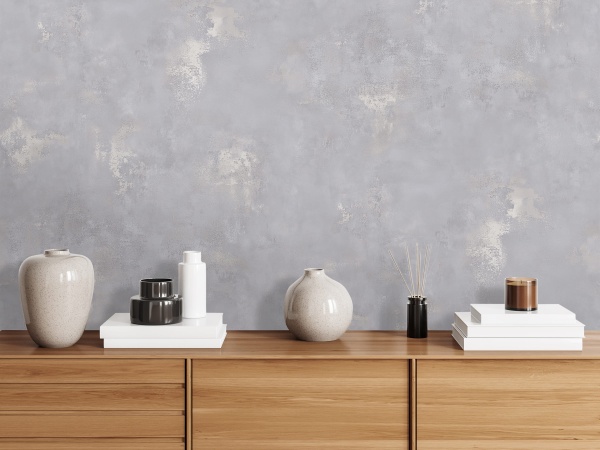 Обои Victoria Stenova GRANDIOSO, винил на флизелиновой основе, 1,06м*10,05м, однотон в Сочи и Адлере