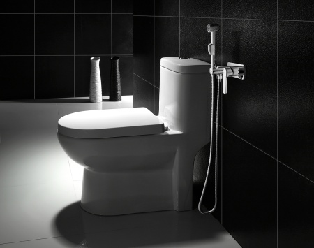 Гигиенический душ со смесителем Lemark Plus Grace LM1519C Хром в Сочи и Адлере