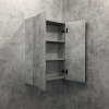 COMFORTY Шкаф подвесной "Осло-60" бетон светлый в Сочи и Адлере