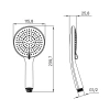 Душевая лейка Iddis Optima Home OPH3F0Bi18 в Сочи и Адлере Душевая лейка Iddis Optima Home OPH3F0Bi18 в Сочи и Адлере