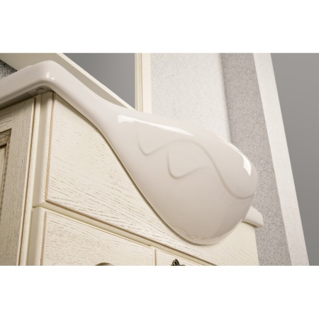 ЖЕРОНА 105 тумба-умывальник белое золото БЕЗ раковины в Сочи и Адлере