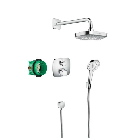 Душевой комплект Hansgrohe Croma Select E / Ecostat E