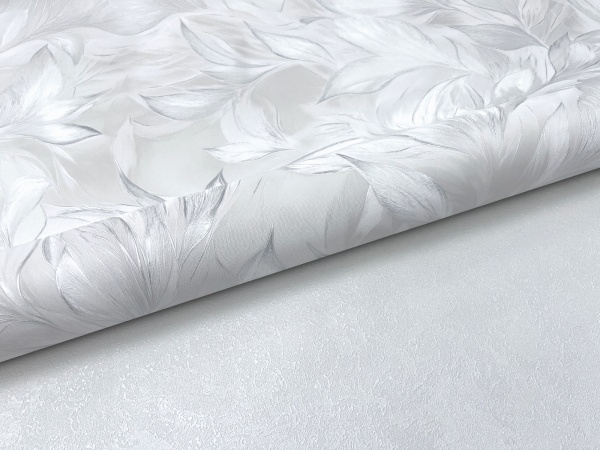 Обои Эрисман Benefit Mirabelle, винил на флизелиновой основе, 1.06*10.05 м, Серый однотон в Сочи и Адлере