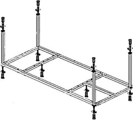 Каркас для ванны Cezares Metauro Wall