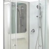 Душевая кабина 90*90*200 RGW AN-208 Полукруг/Мат.хром/Прозрачное/5 мм в Сочи и Адлере