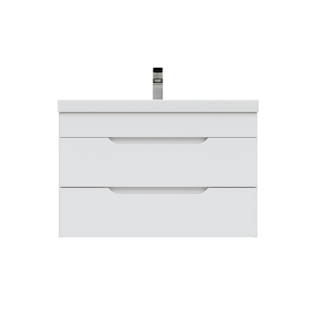 Soho Quadro 80/2 тумба подвесная с доводчиком (дополнительно раковина Deep-80) в Сочи и Адлере