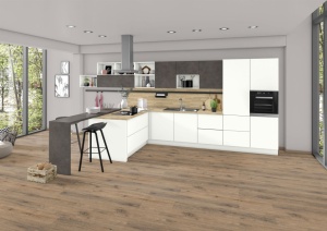 Ламинат 32кл. 4V Дуб Паркетный тёмный (1292х193х10мм) уп.1,745м2/7шт