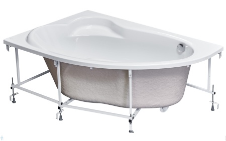 Акриловая асимметричная ванна LUNA 170*115, левосторонняя, левая, без монтажного набора, без панели в Сочи и Адлере