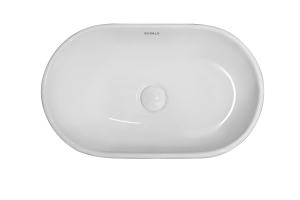 Раковина Kerald 520*330*130 мм накладная, белый в Сочи и Адлере Раковина Kerald 520*330*130 мм накладная, белый в Сочи и Адлере