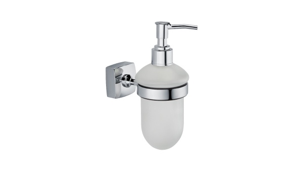 Дозатор жидкого мыла Fixsen Kvadro, хром (FX-61312)