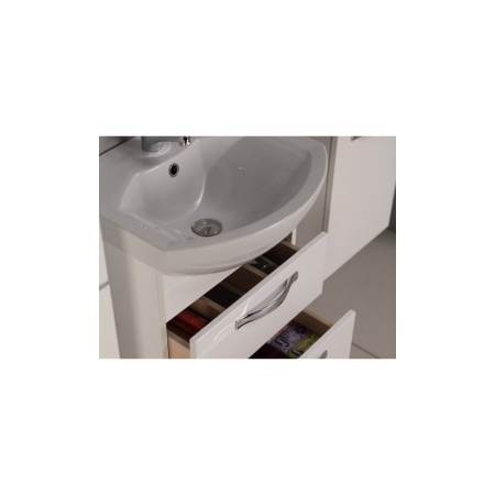 Ария 50 М Тумба ПОДВЕСНАЯ (ТЕМН.-КОРИЧН. (УМЫВАЛЬНИК SMILE-50) в Сочи и Адлере