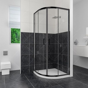 Душевой ограждение RGW CL-54-B 90*90 см стекло прозрачное/профиль черный Душевой ограждение RGW CL-54-B 90*90 см стекло прозрачное/профиль черный