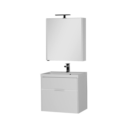 Зеркало-шкаф Aquanet Латина 70 белый в Сочи и Адлере